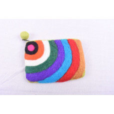 Felt coin purse