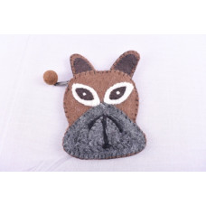 Felt coin purse